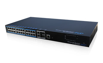 UTEPO 24 Port 10100 PoE Managed 2 Gbps RJ45 2 SFP Switch