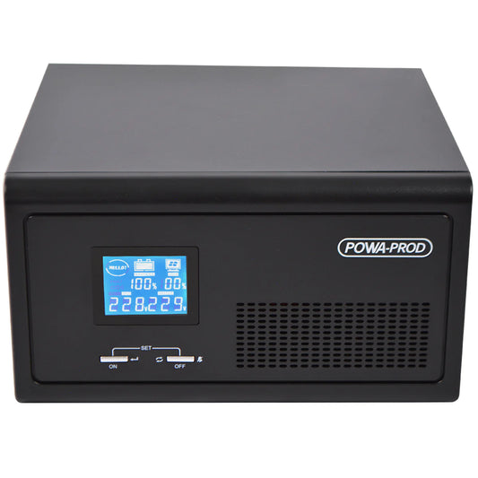 Inverter 1000W Pure Sine Wave 12VDC Intelligent Charger LCD