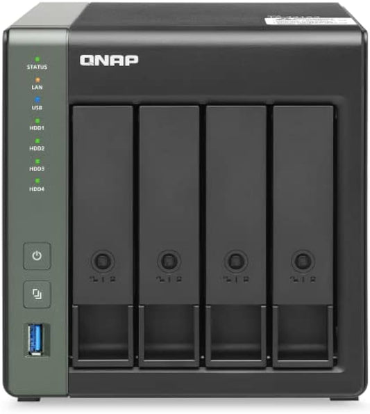 QNAP NAS 4-Bay Empty, 3xUSB 2xLAN