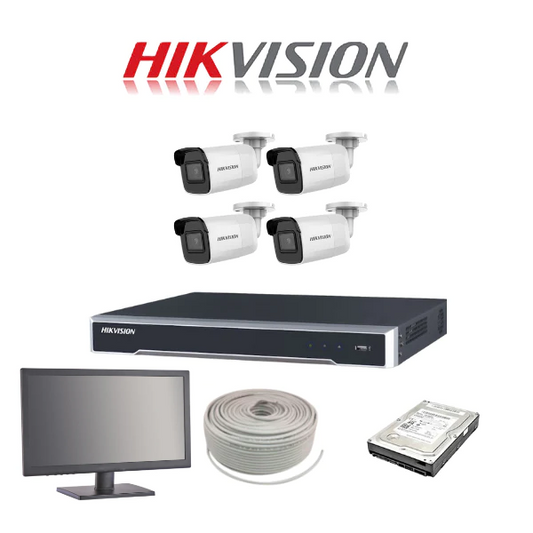 HIKVISION 4 Channel NVR Installer Kit