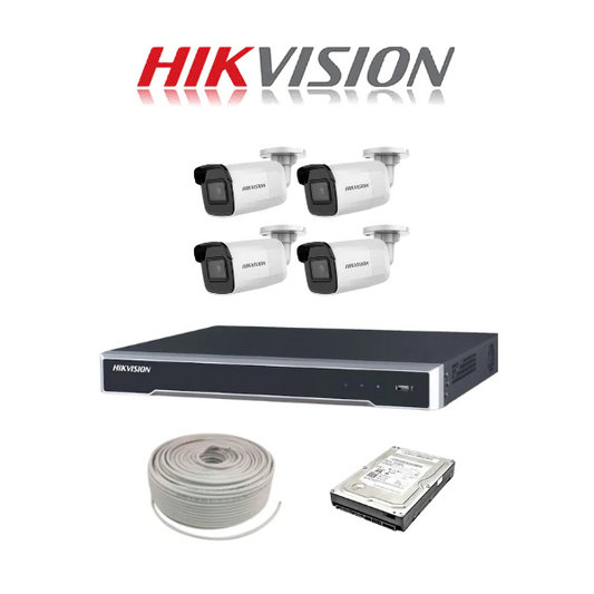 HIKVISION 4 Channel NVR MAXI Kit