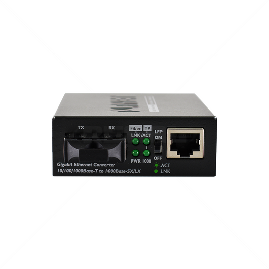 PLANET 1000Base-T to 1000Base-LX Single Mode Media Converter -10km