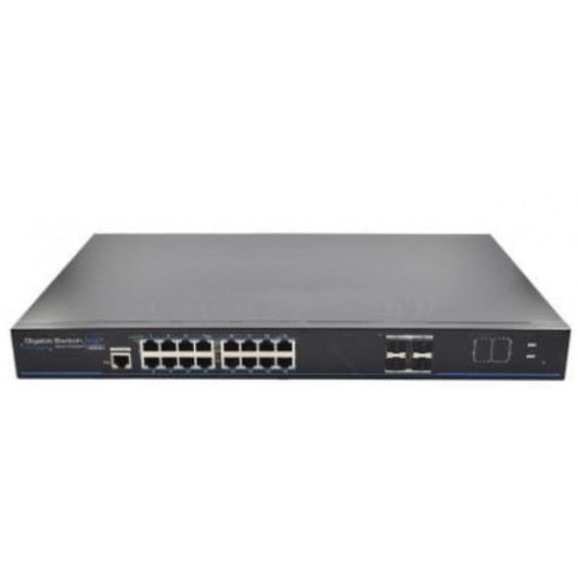 UTEPO 16 Port Gigabit PoE Managed 4 SFP Switch