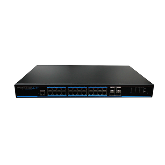 UTEPO 24 Port Gigabit PoE Managed 4 SFP Switch