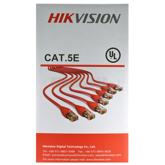 HIKVISION CABLE UTP CAT6 305m Roll Orange PVC Sheath