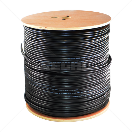 RG59 Power - Black 500m
