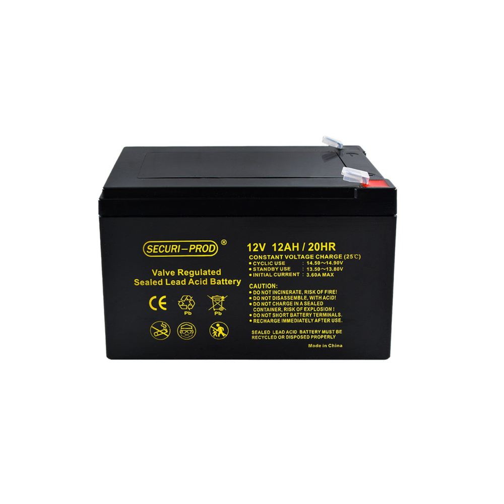 Securi-Prod Battery 12V 12Ah SLA